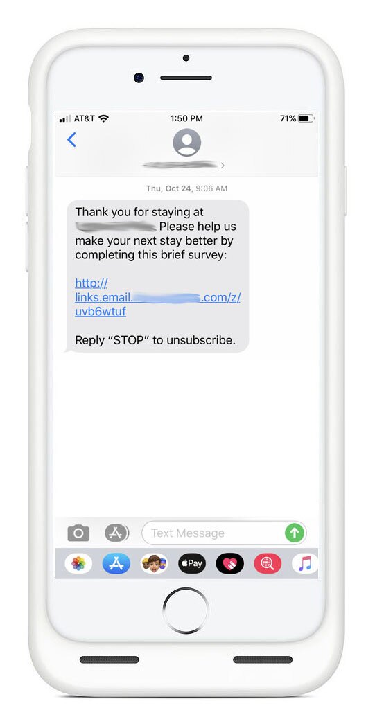 PostStaySMS guest messaging post stay text